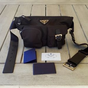 Prada pouch bag